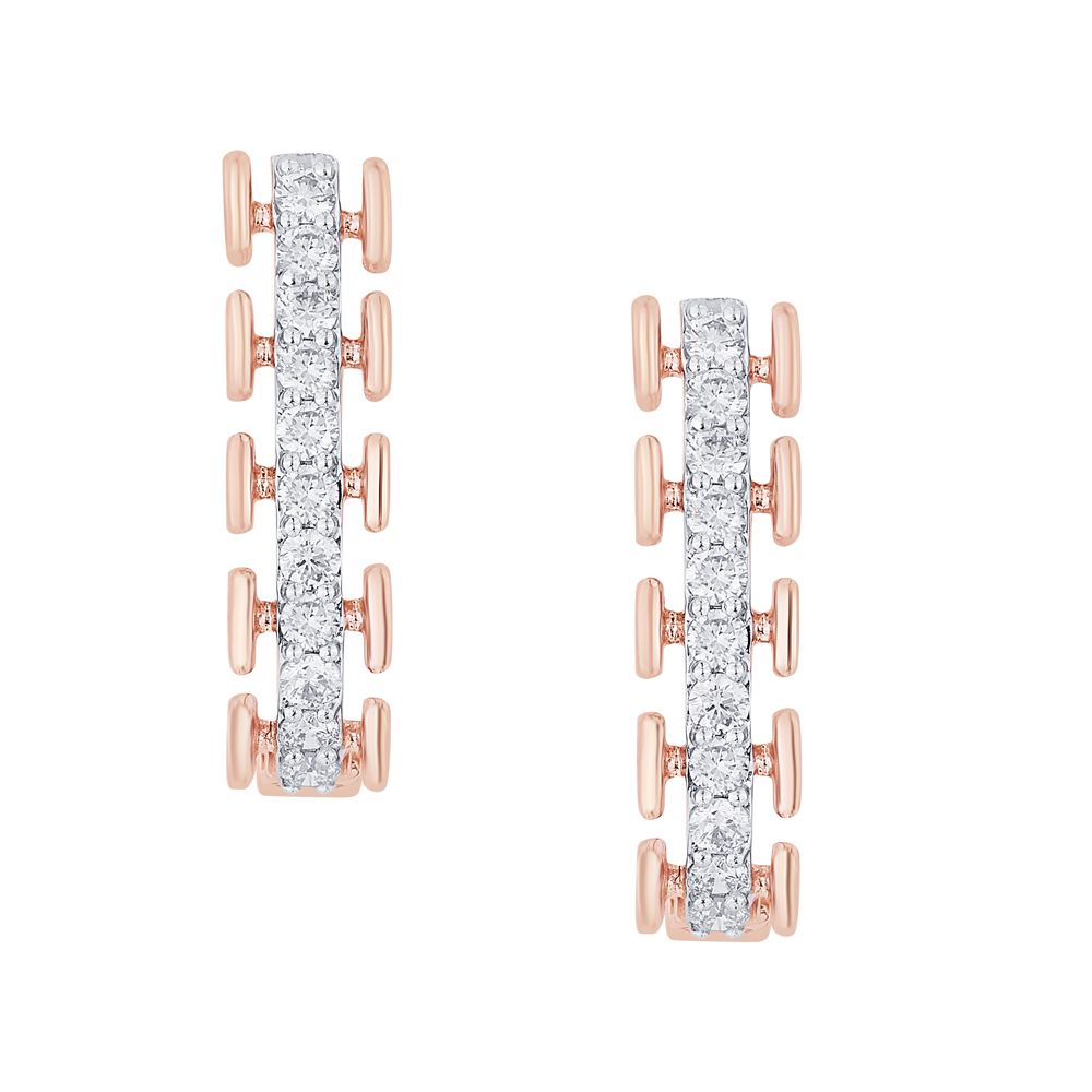 Exquisite Diamond Earrings-All Jewellery-OER16795-D400X0C