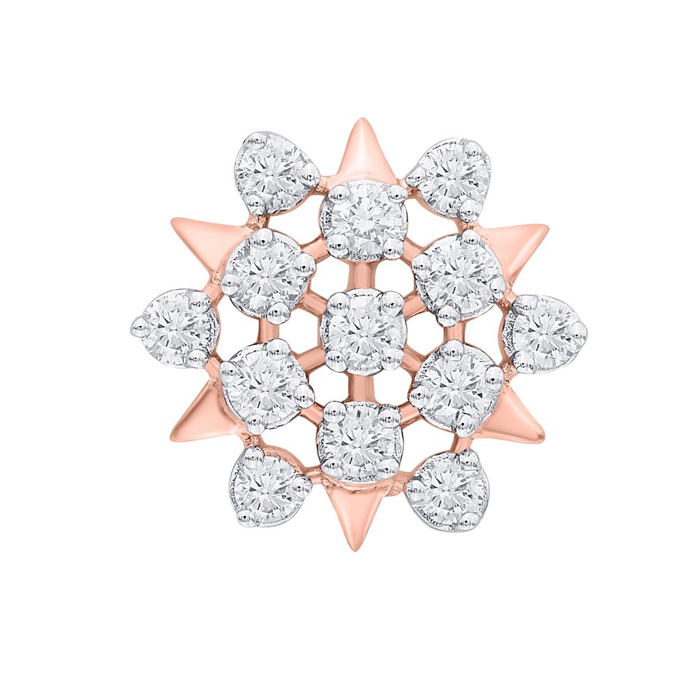 Ecletic Rose Gold Earrings-Earrings-OER16799-D400X0B