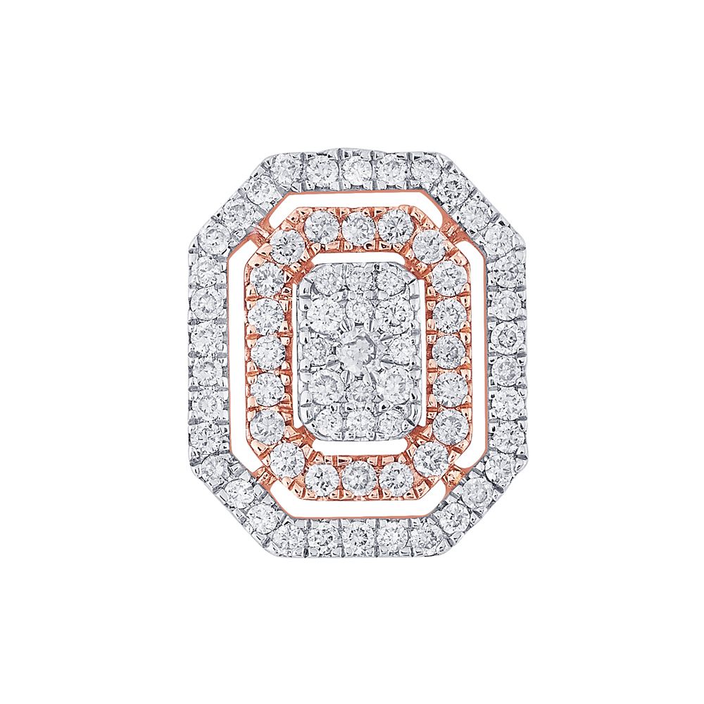 Stunning Rose Gold Earrings-Earrings-OER18060-D400X0B