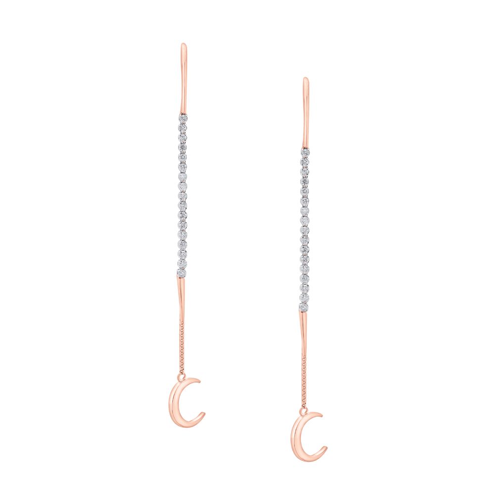 Geometric Diamond Desired  Earrings-Earrings-OER20035-D900X0C