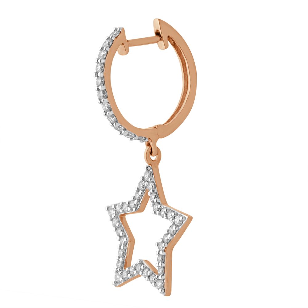 Hanging Star Desired Earrings-Earrings-OER20037-D400X0C