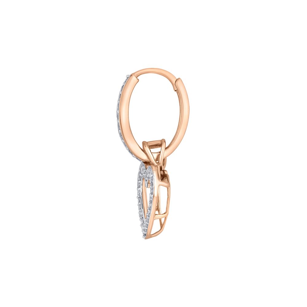 Gorgeous Diamond and Rose Gold Astra-Earrings-OER20041-D900X1C