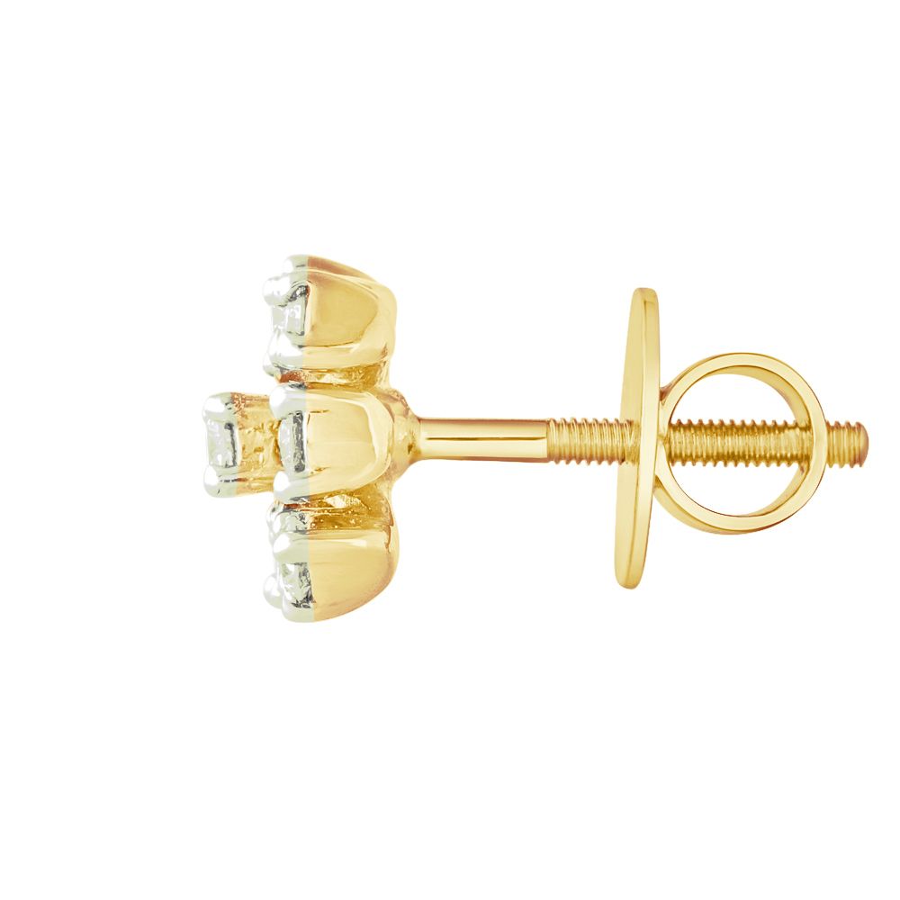 Dazzling Delight Diamond Earrings-Earrings-OER21029-D400R0C