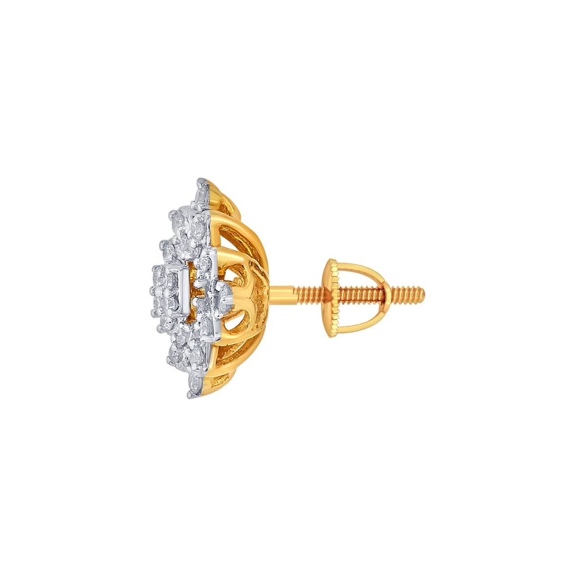 Stunning Yellow Gold Earrings Set-Earrings-OER21086-D400R0C