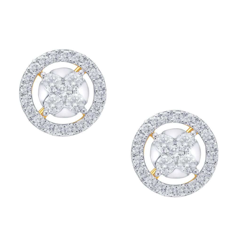 Buy Glamorous Diamond Stud Earrings OER21094-D400R0C Online at