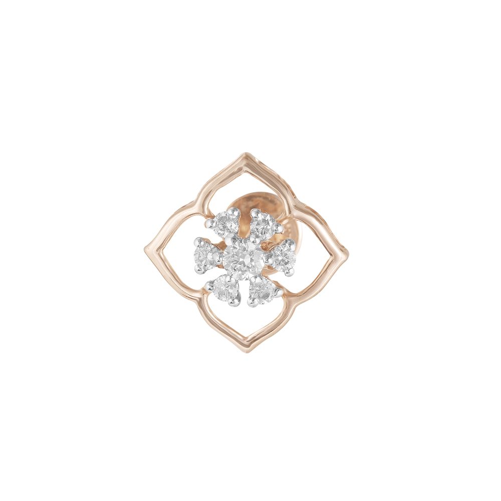 Evocative Diamond Studded Earrings-Earrings-OER22075-D900X0C
