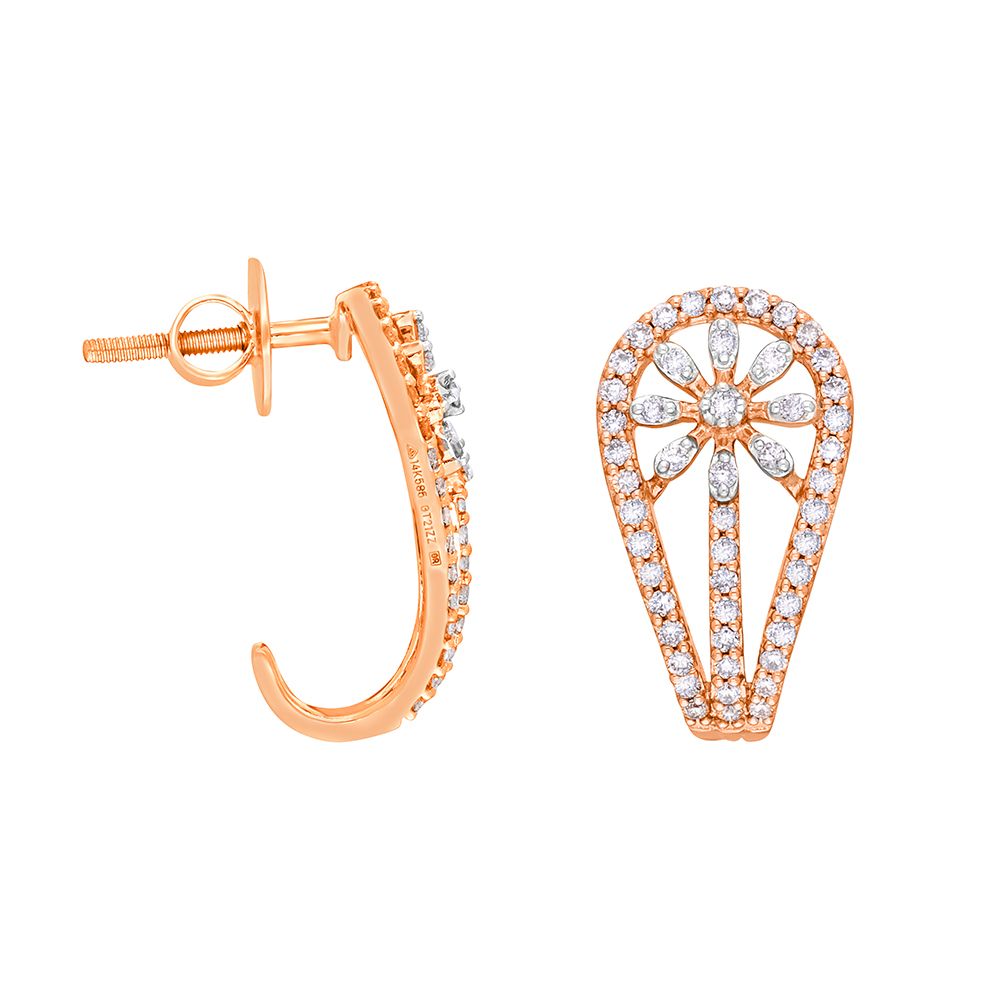 Gorgeous Diamond Earrings-Earrings-OER22086-D900X0C