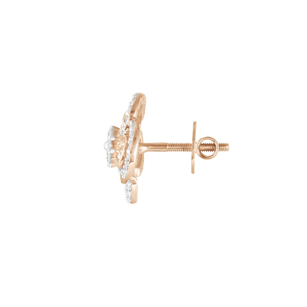 Sparkling Diamond Earrings-Earrings-OER22095-D900X0C