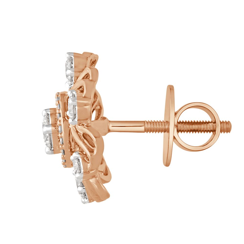 Creative 14KT Rose Gold Earrings-Earrings-OER22098-D900X0C