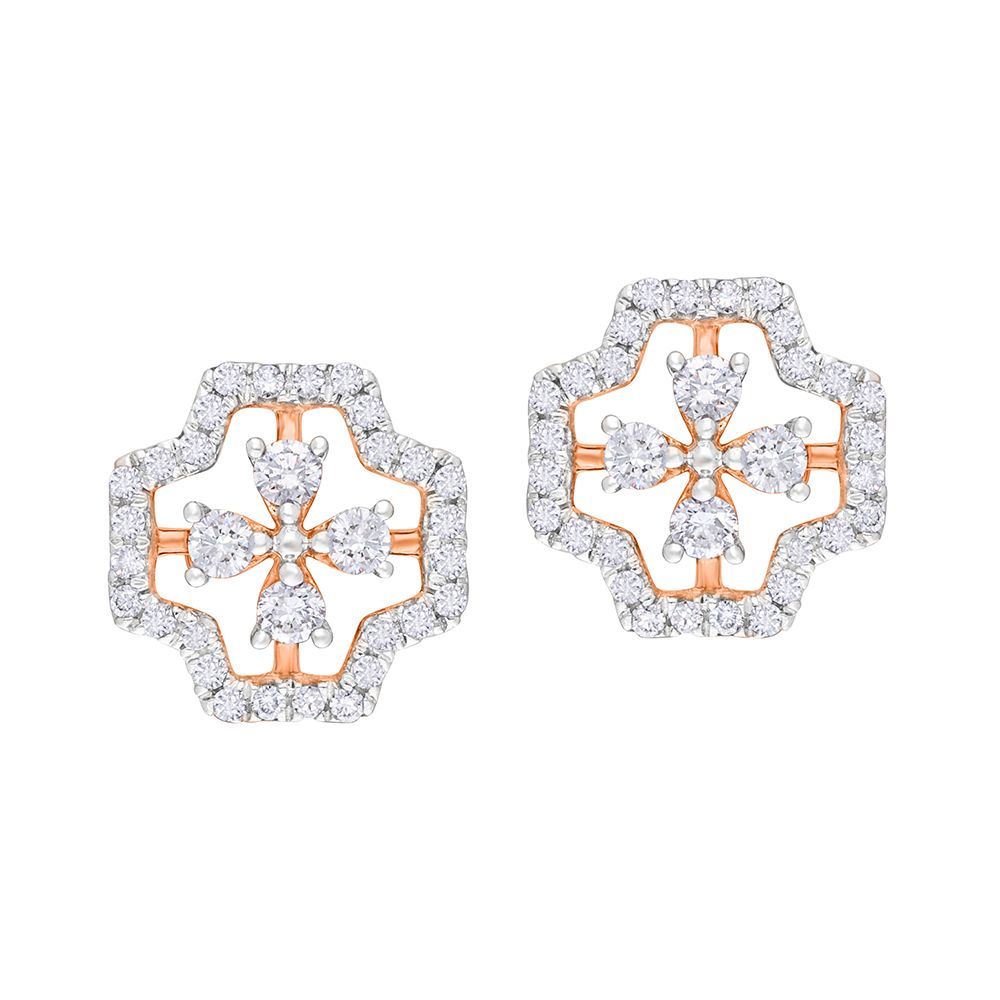 Stylish Earrings With Diamonds-Earrings-OER22104-D900X0C