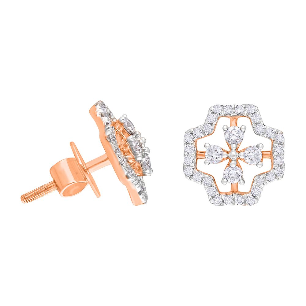 Stylish Earrings With Diamonds-Earrings-OER22104-D900X0C