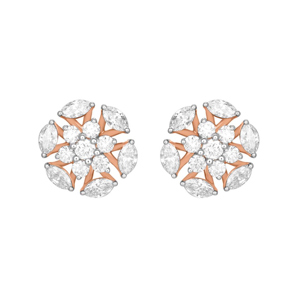 Beautiful Diamond Earrings-Earrings-OER22113-D300X0B