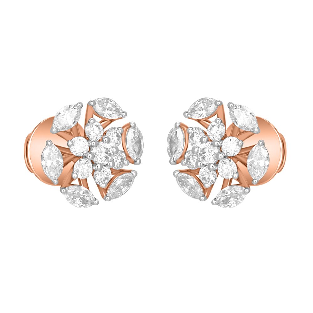Beautiful Diamond Earrings-Earrings-OER22113-D300X0B