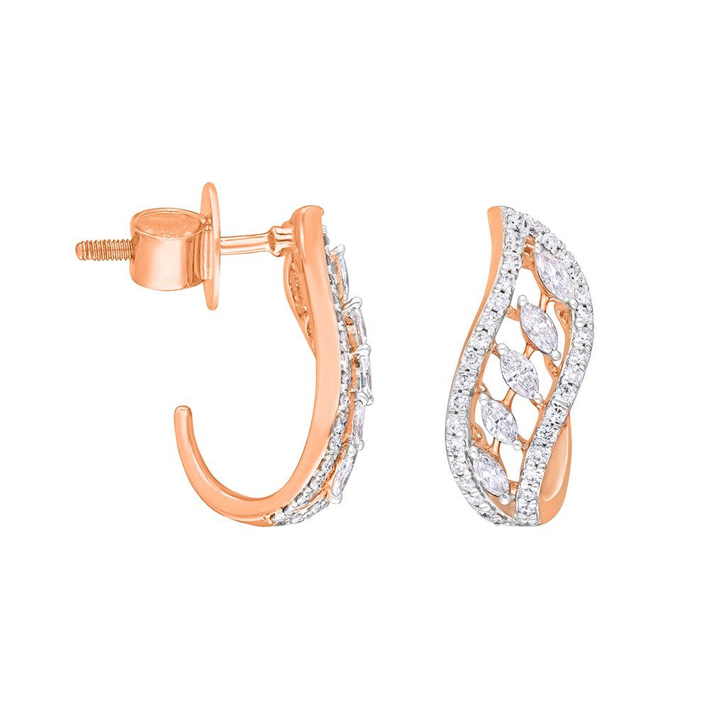 Dainty Diamond Earrings-Earrings-OER22115-D300X0B