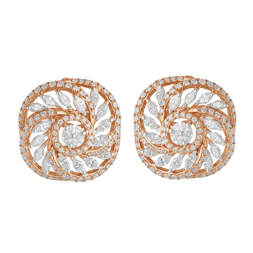 Alluring Diamond Earrings-Earrings-OER22135-D300X0B