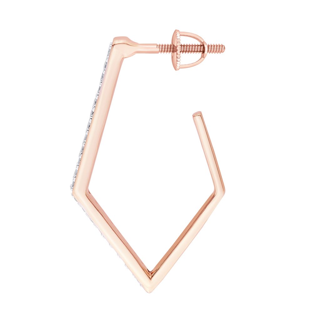 Brilliant Desired Diamond Earrings-Earrings-OER23016-D400X0B