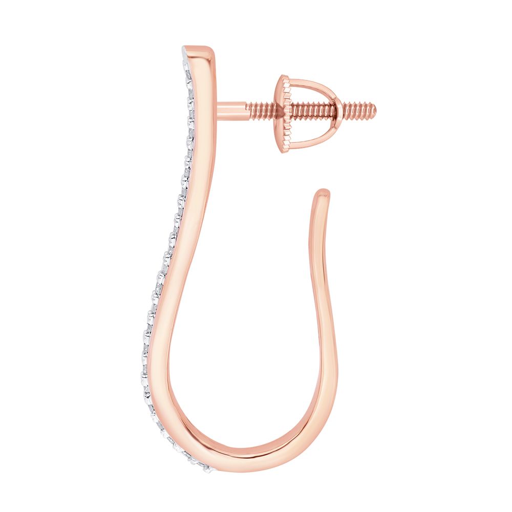 Gorgeous 18KT Rose Gold Desired Earrings-Earrings-OER23017-D400X0B