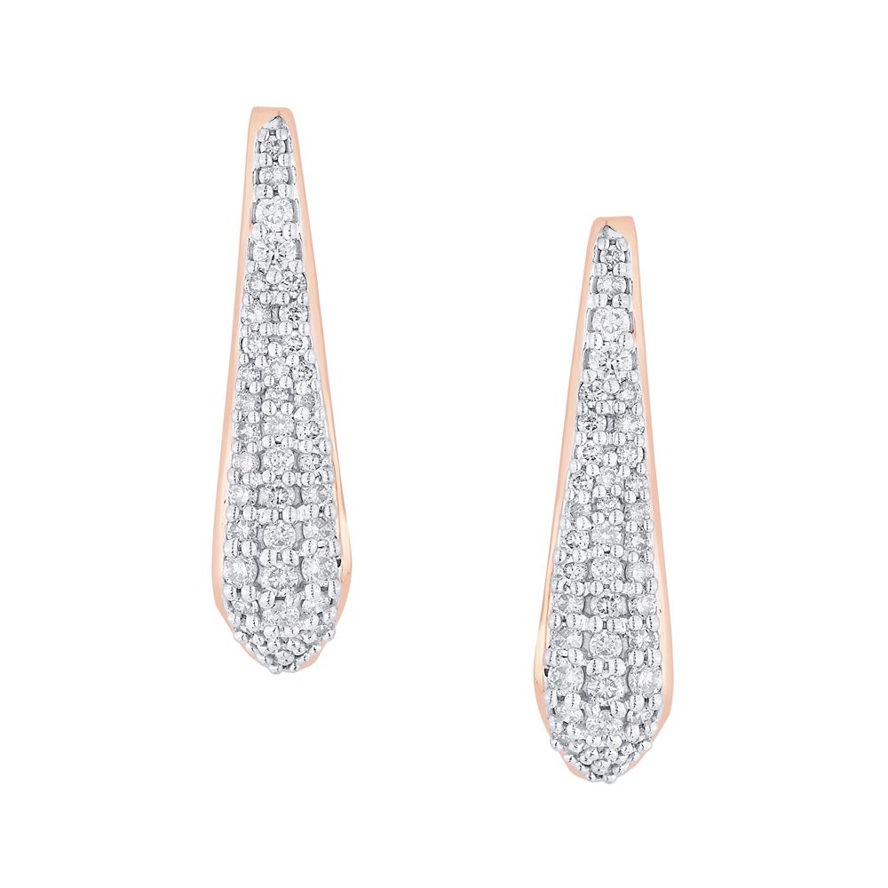 Classy Diamond Desired Earrings-Earrings-OER23020-D400X0B