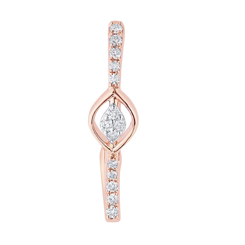 Glamorous Diamond Earrings-Earrings-OER23025-D400X0B