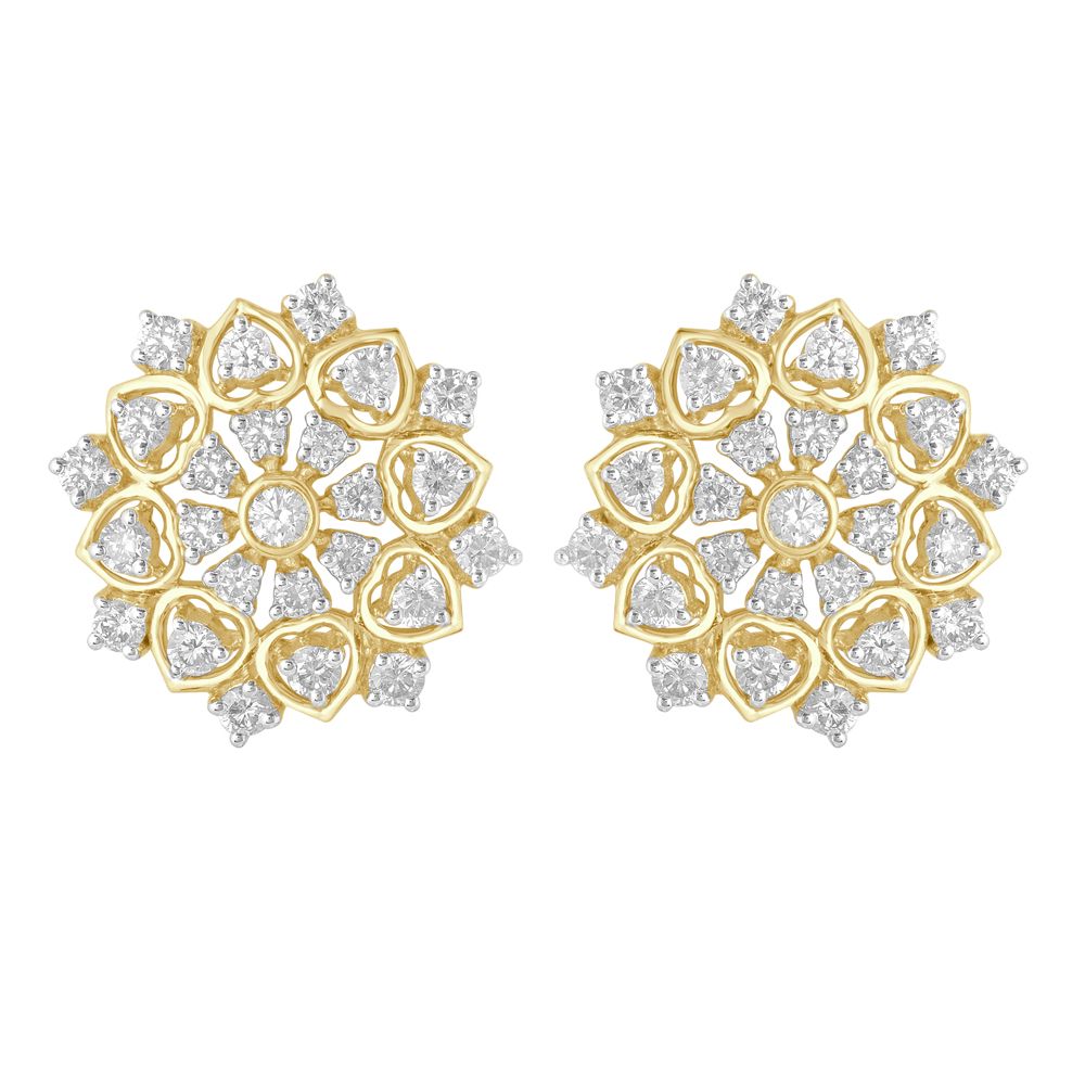 Breathtaking Diamond Earrings-Earrings-OER23031-D400X0B