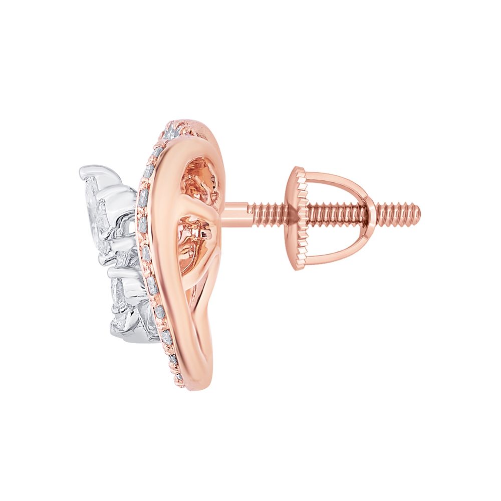 Premium Diamond Stud Earrings-Earrings-OER23038-D300X0B