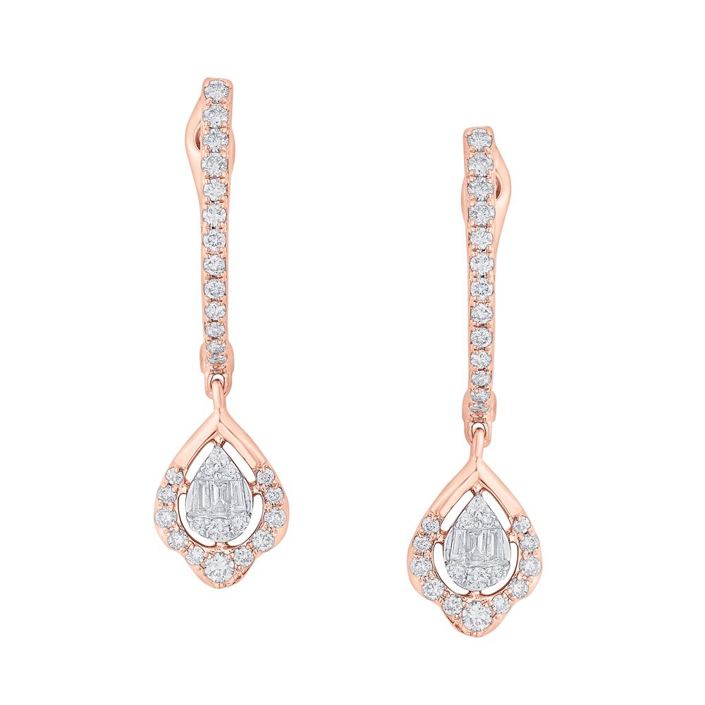 Bright Diamond Earrings-Earrings-OER23044-D300X0B