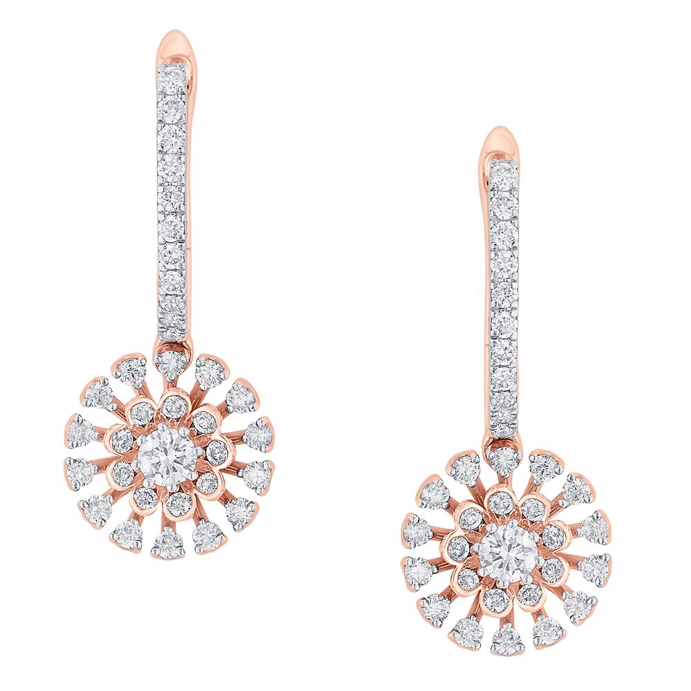 Vintage 18KT Rose Gold Danglers-Earrings-OER23045-D300X0B