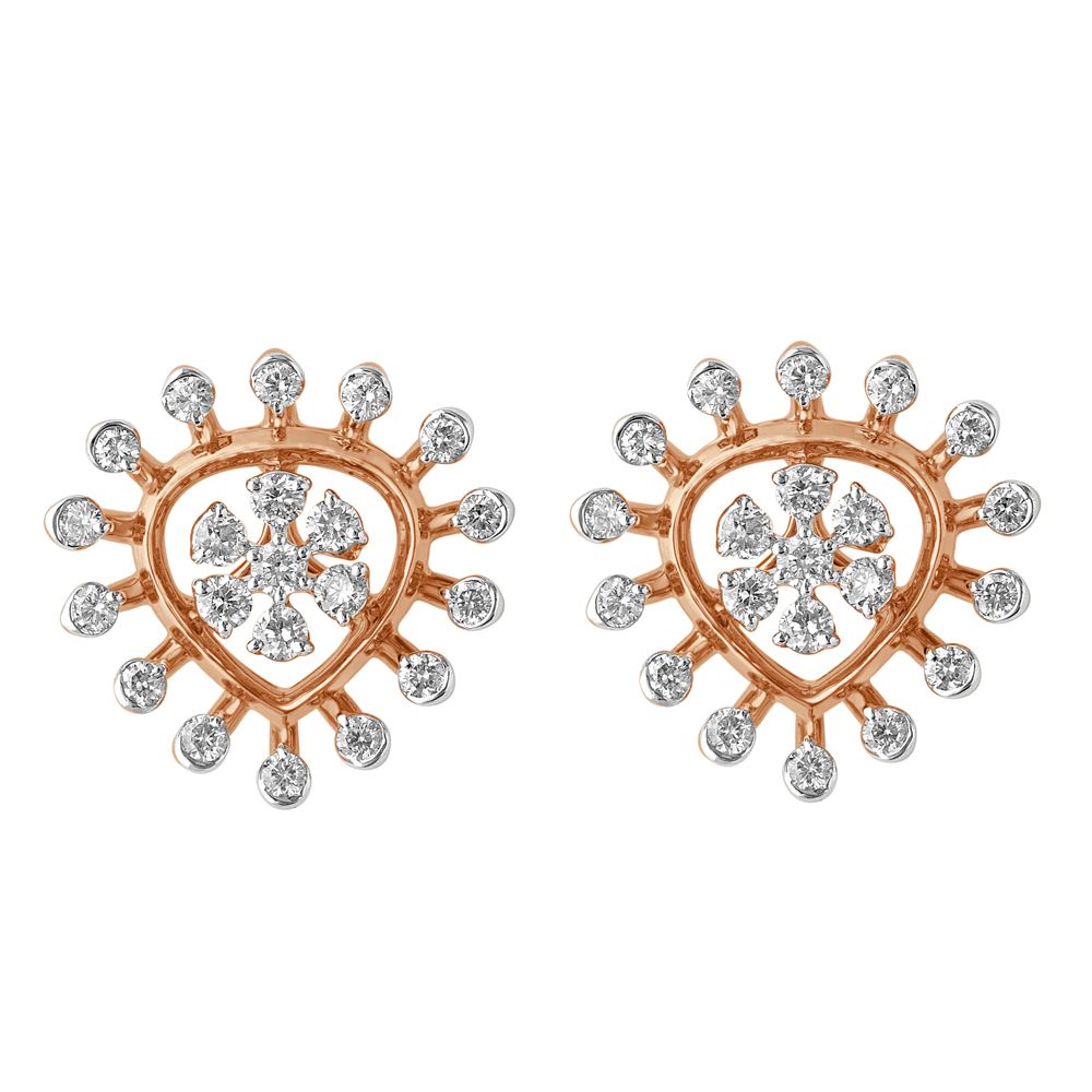 Earrings in Dazzling Gold-Earrings-OER23047-D400R0B