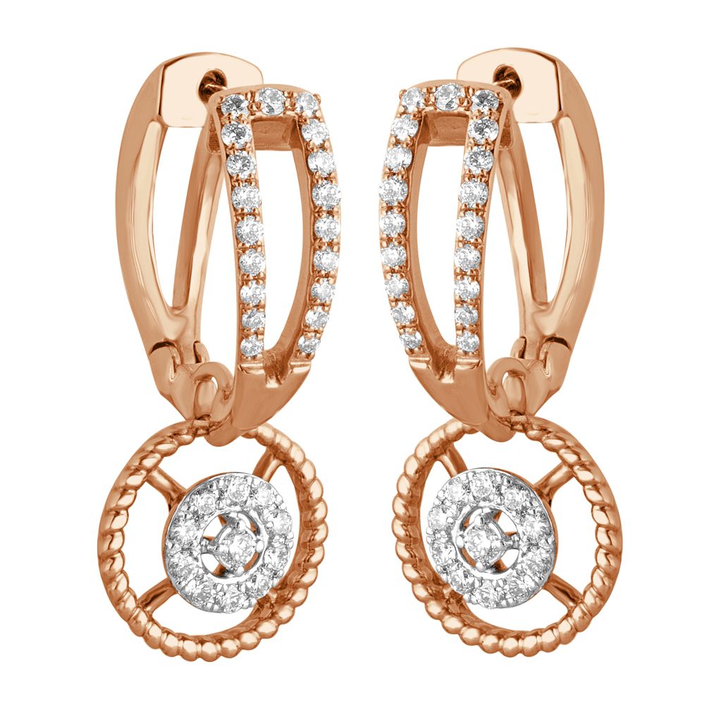 Breathtaking Diamond Danglers-Earrings-OER23065-D300X0B