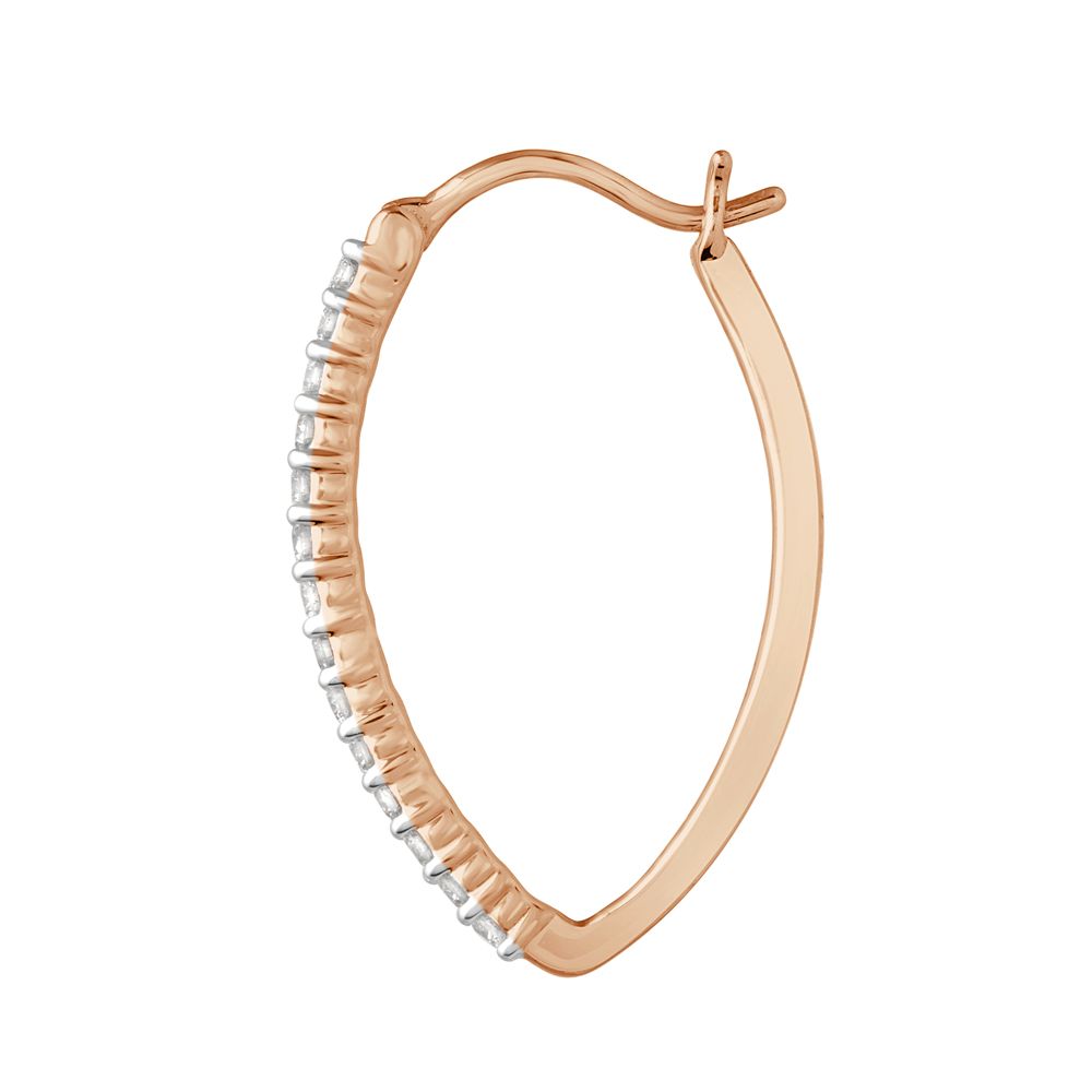 Captivating Diamond and Gold Desired Earrings-Earrings-OER23067-D400X0B