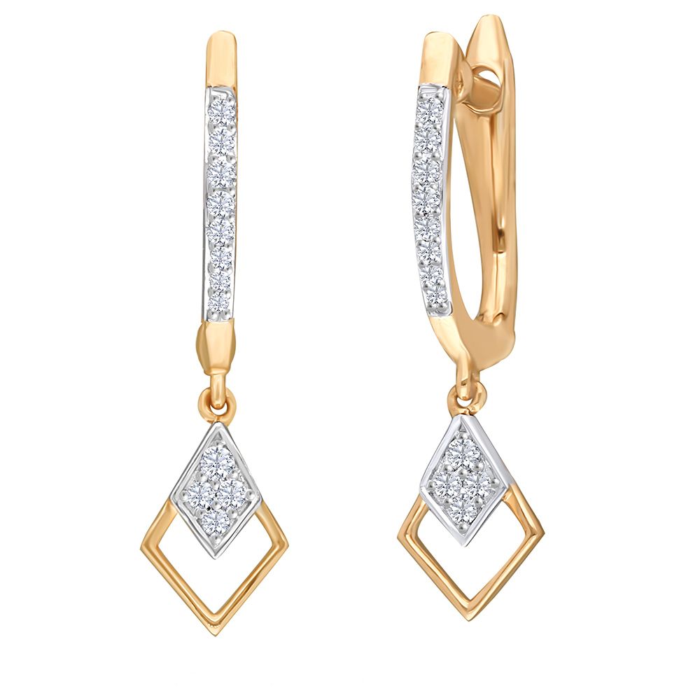 Delicate Gold Earrings-Earrings-OER23070-D300X0B