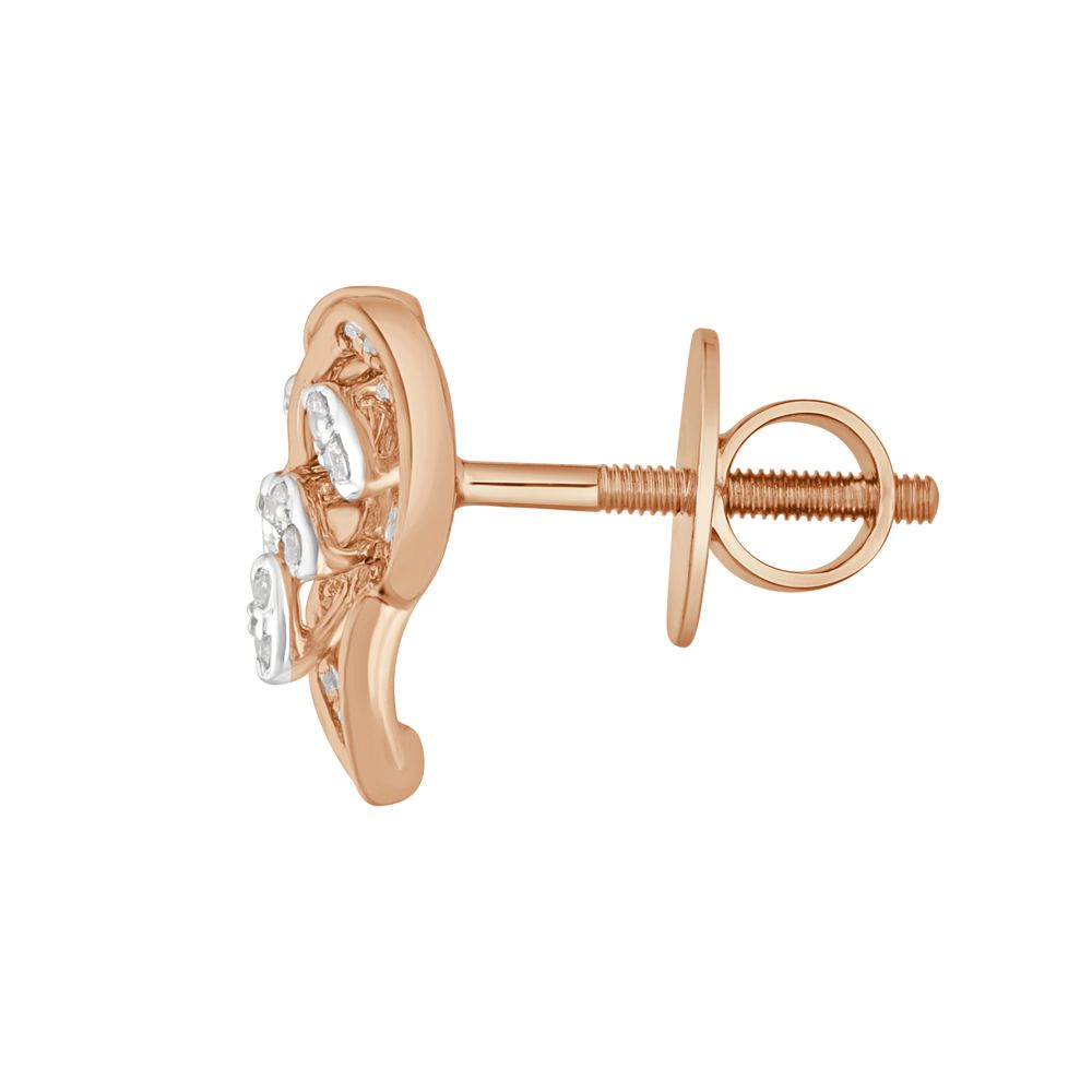 Traditional Diamond Earrings-Earrings-OER23079-D400X0B