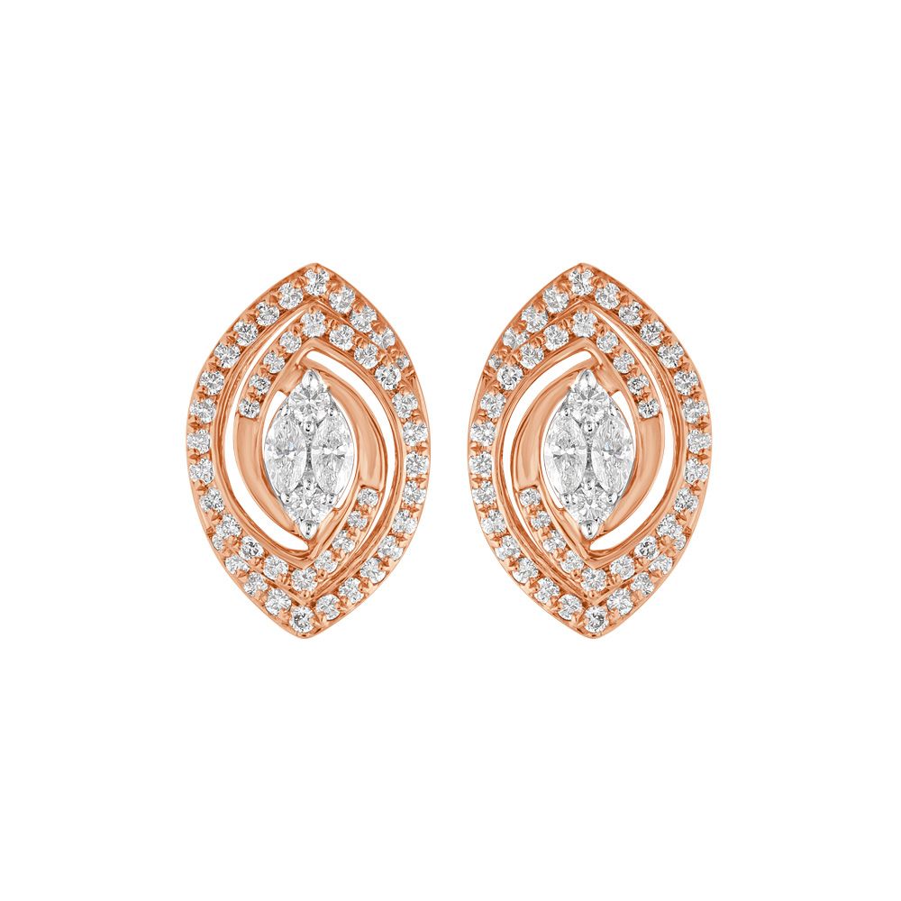 Glittering Diamond Studs-Diamond-OER23086-D300X0B
