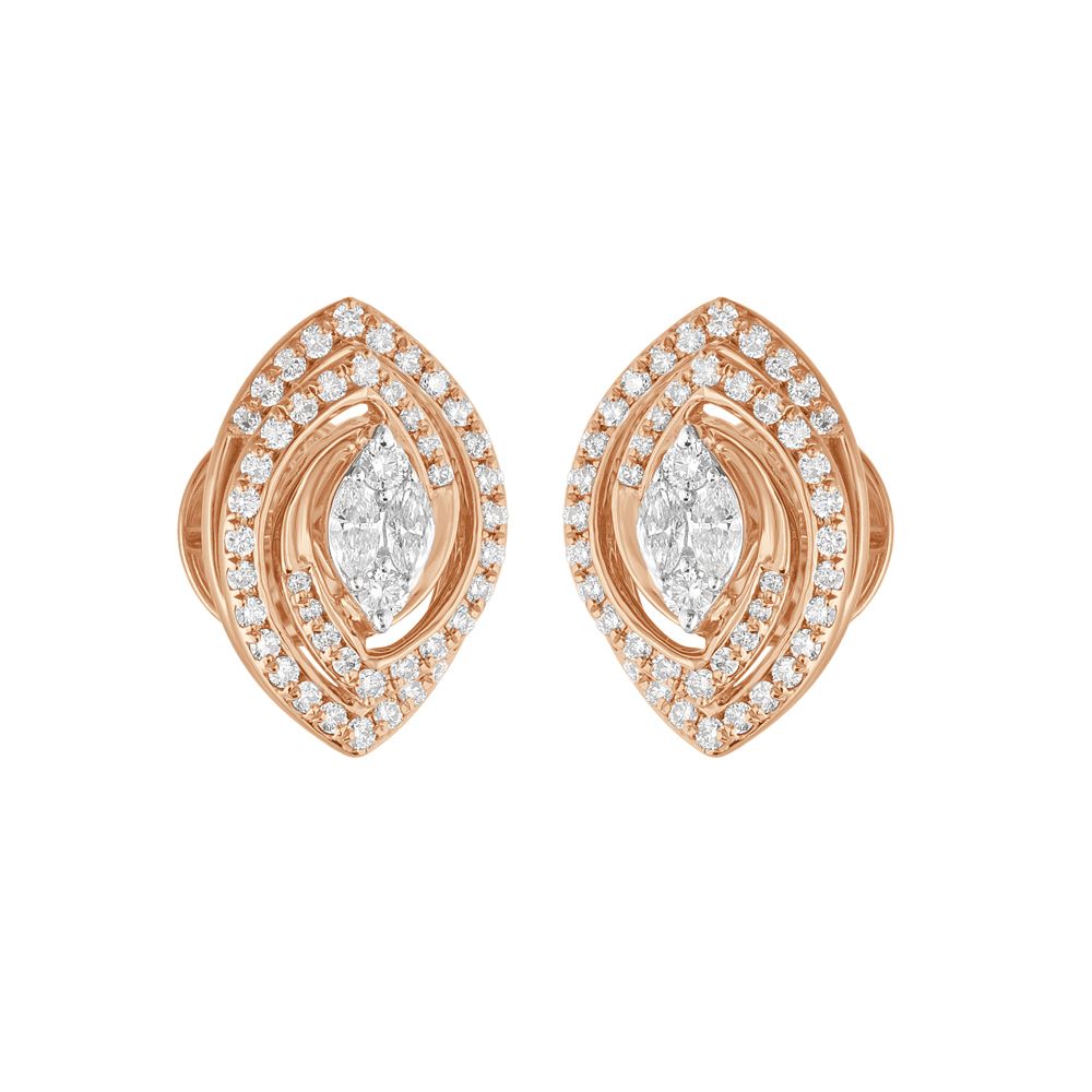 Glittering Diamond Studs-Diamond-OER23086-D300X0B