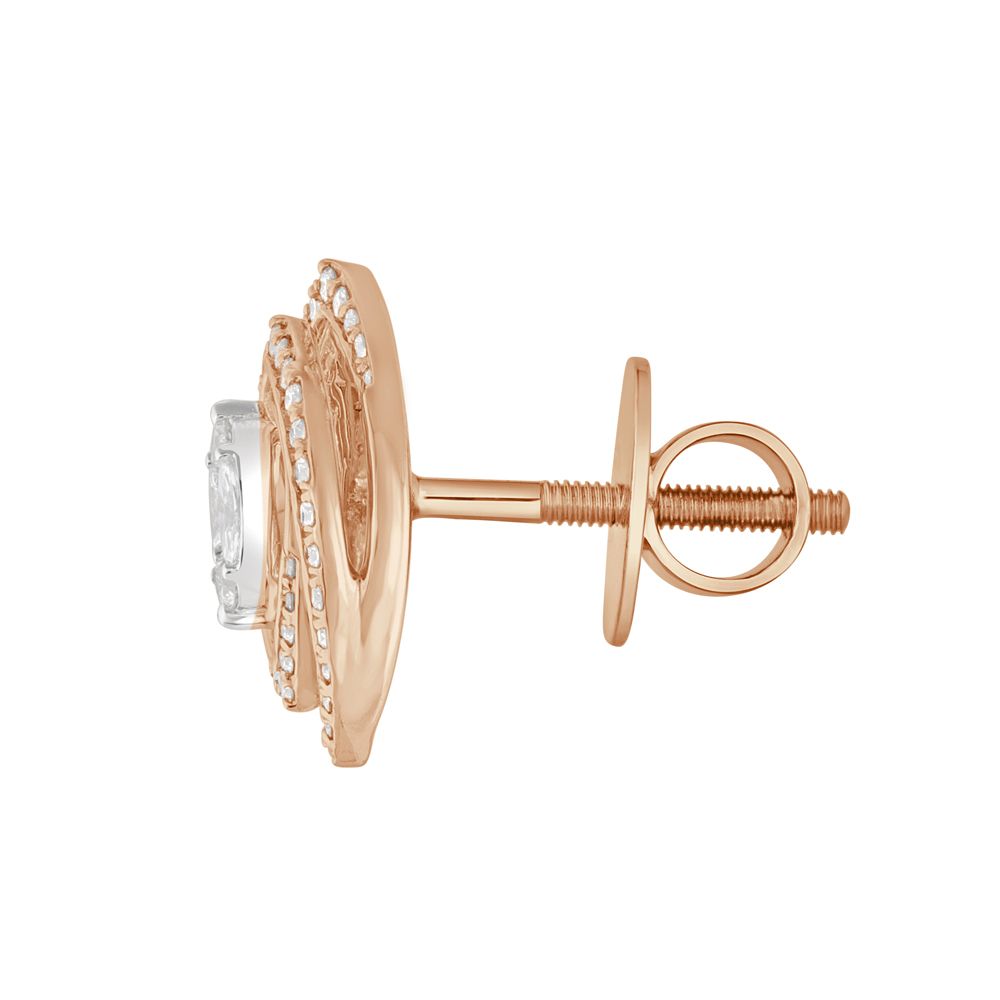 Glittering Diamond Studs-Diamond-OER23086-D300X0B