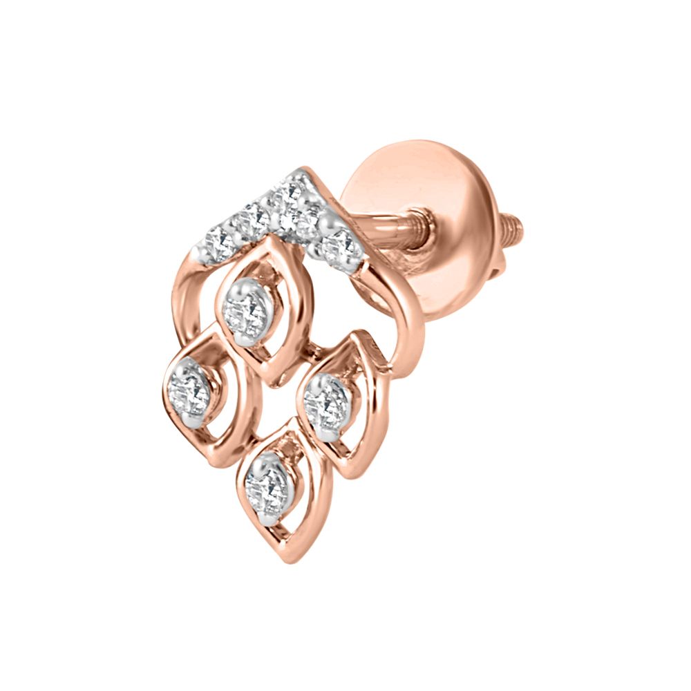 Classic Glamour Diamond Stud Earrings-Earrings-OER23148-D900X0C