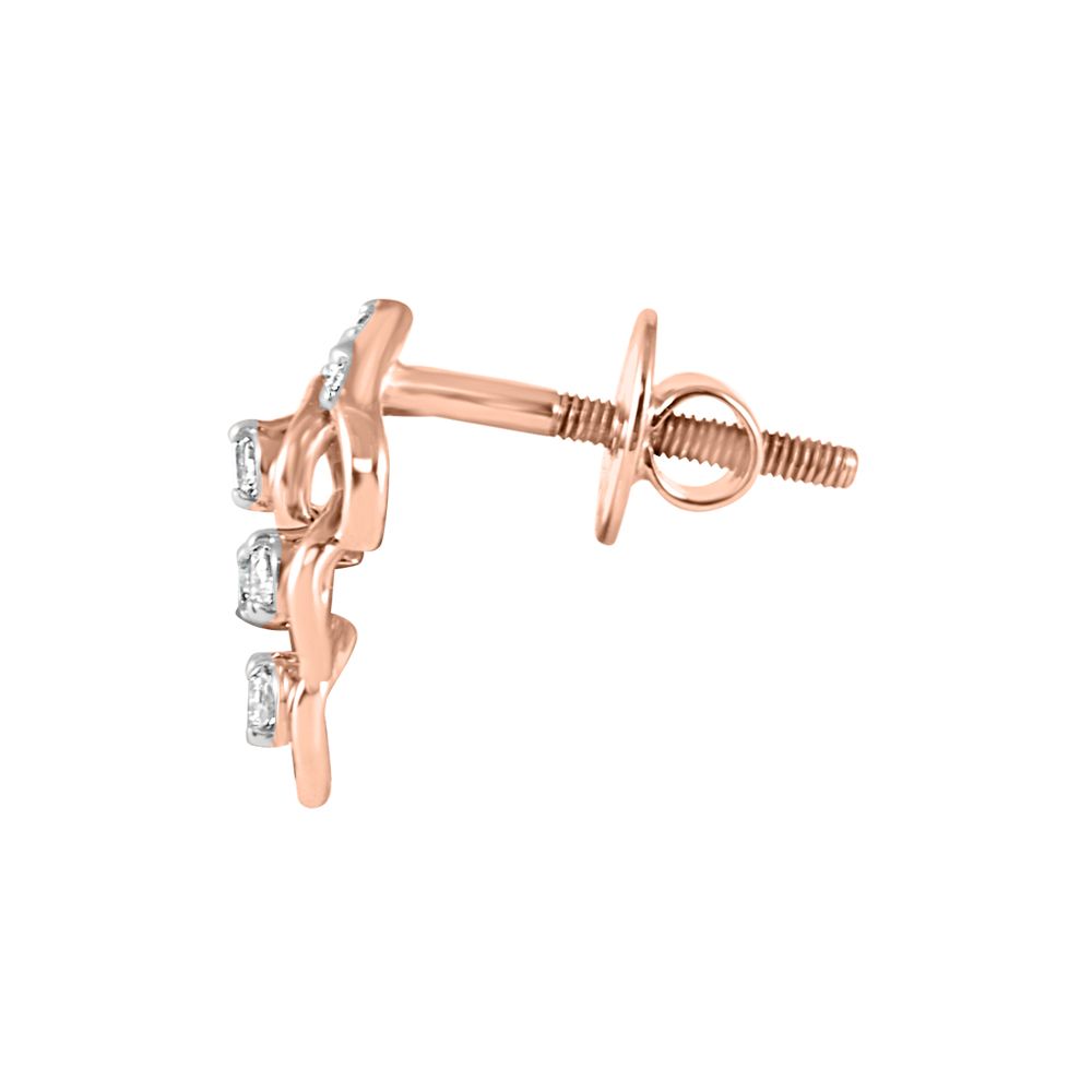 Classic Glamour Diamond Stud Earrings-Earrings-OER23148-D900X0C