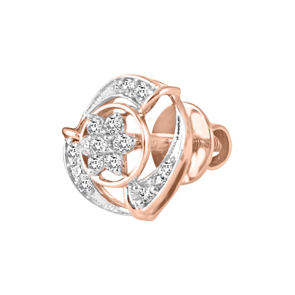 Diamond Dreams Rose Gold Earrings-Earrings-OER23157-D900X0C