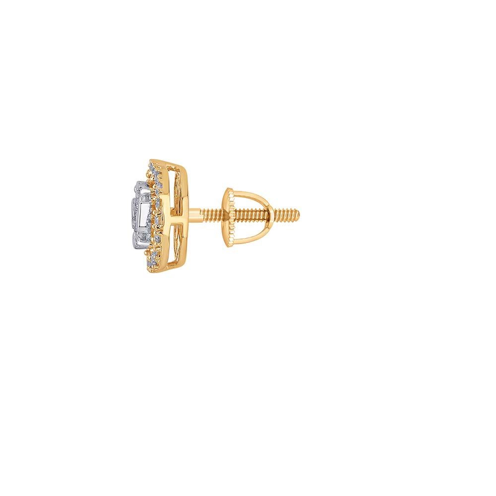 Divine Radiance Exclusive Diamond Earring-Earrings-OER23165-D400R0C