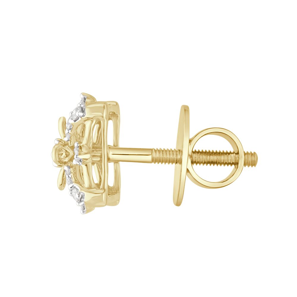 Dazzling Geometric Diamond Suds-Earrings-OER23I19-D400R0C