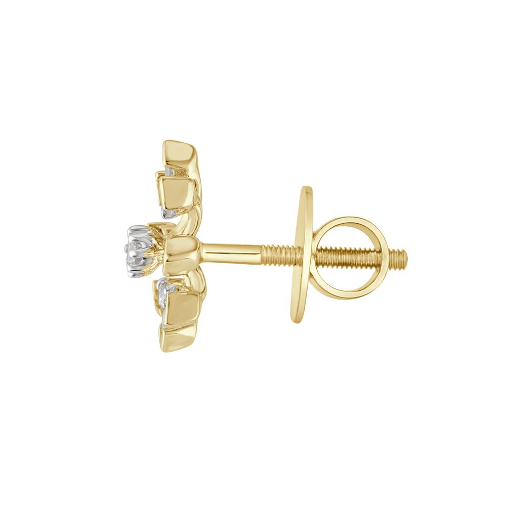 Eclectic Diamond and Rose Gold Bracelet-Earrings-OER23I35-D400R0C