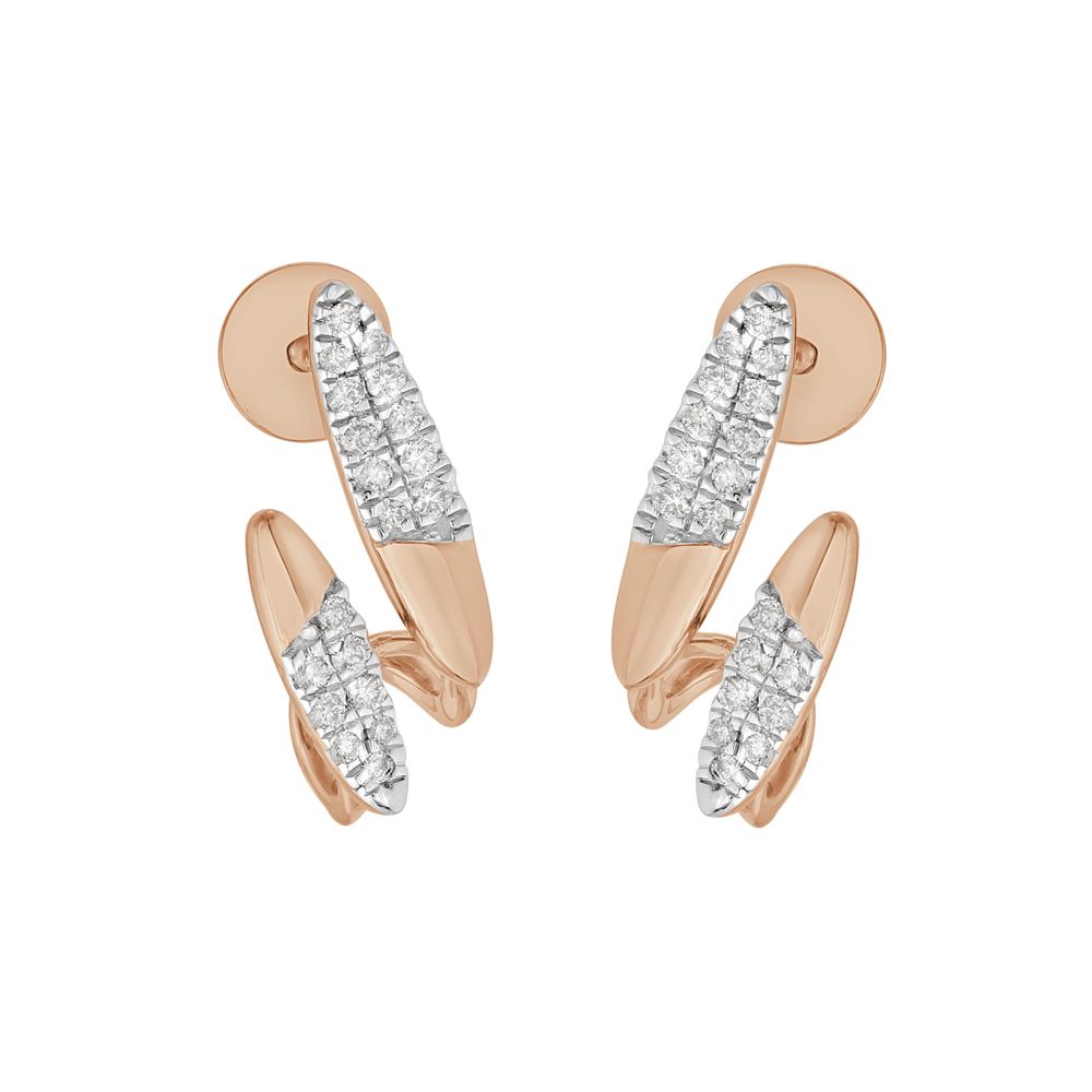 Geometric Design Diamond Studs-Diamond-OER23I69-D900X0C