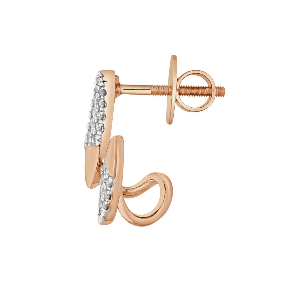 Geometric Design Diamond Studs-Diamond-OER23I69-D900X0C