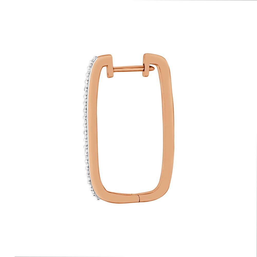 Geometric Design Diamond Hoops-Earrings-OER23I85-D400X0B