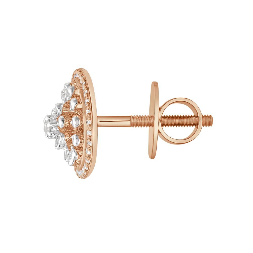 Stunning Nakshatra Diamond Earrings-Earrings-OER23I89-D400X0B