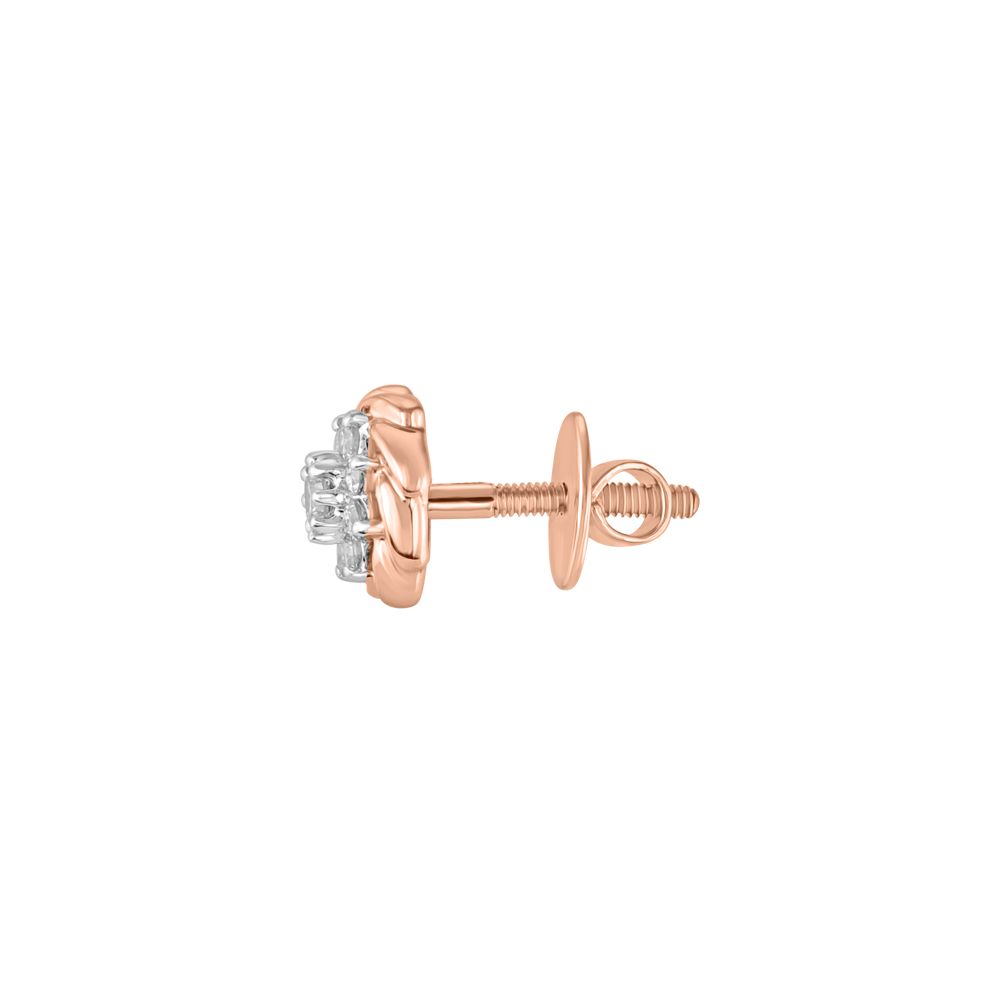 Elegant Diamond Nakshatra Studs-Earrings-OER23J22-D900X0C