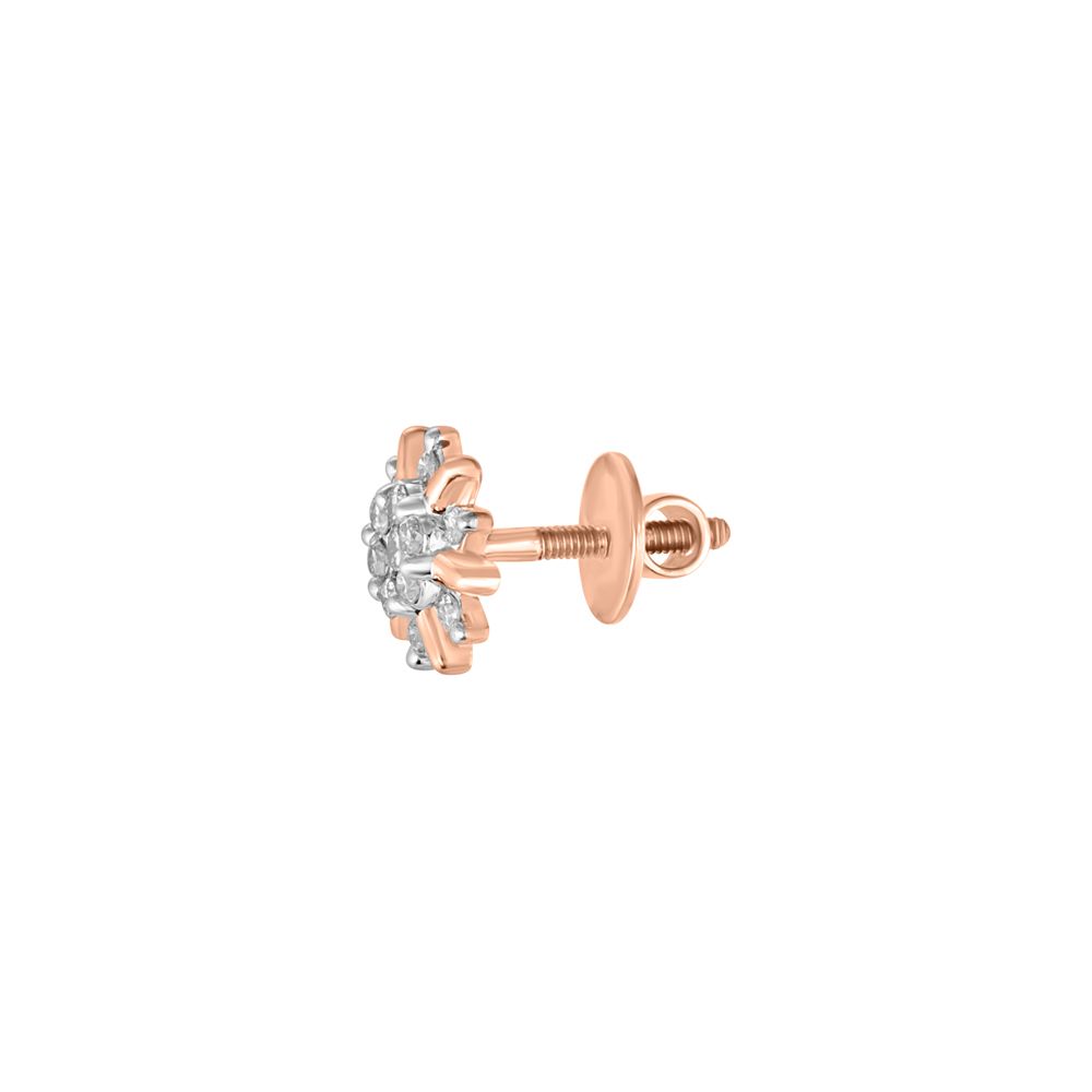 Classic Diamond Cluster Studs-Earrings-OER23J31-D900X0C