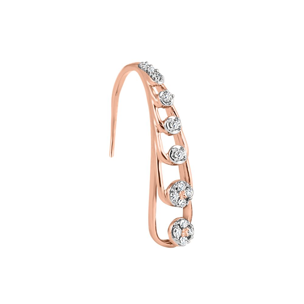 Glistening Glamour Diamond Earrings-Earrings-OER23J64-D900X0C