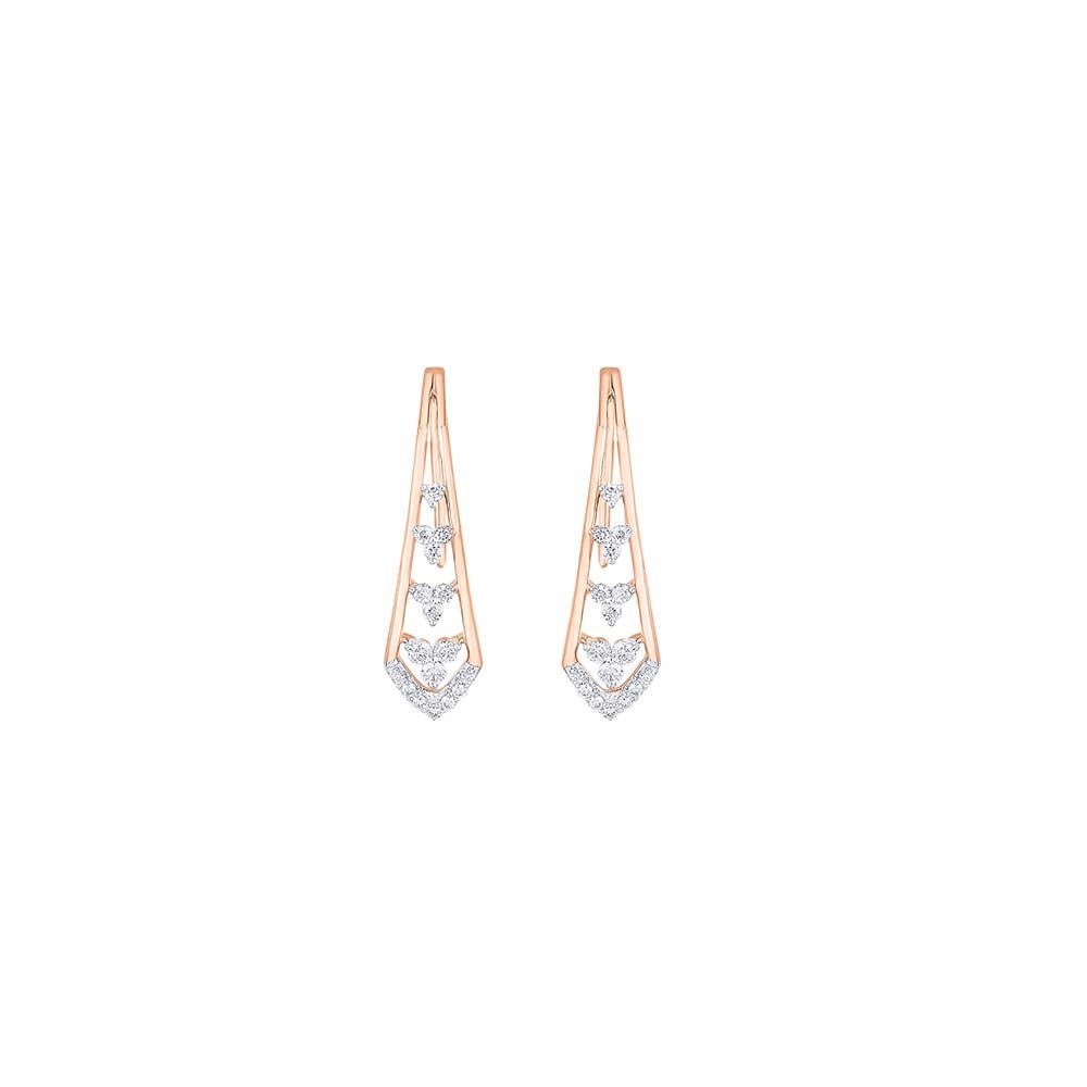 Polished Perfection Diamond Earrings-Earrings-OER23J66-D900X0C