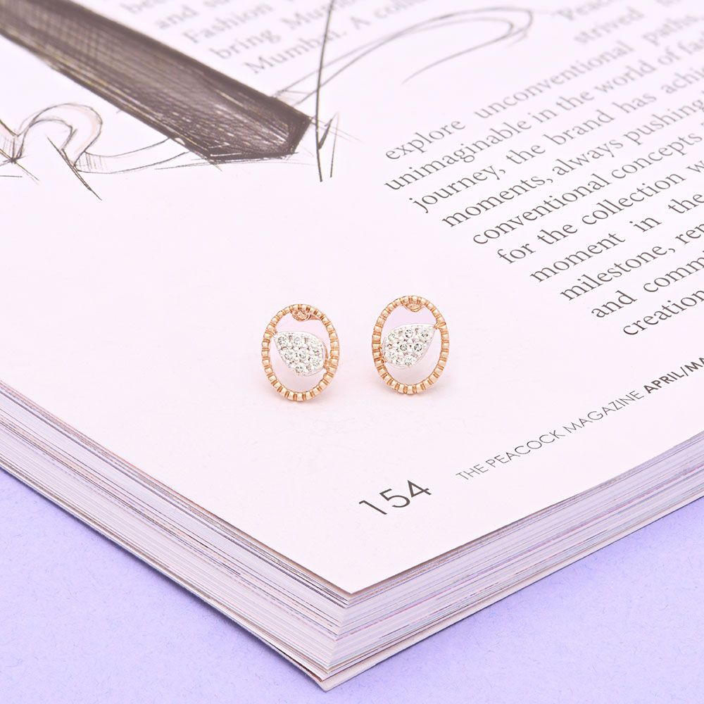 Gleaming Round Diamond Studs-Earrings-OER24I06-D900X0C